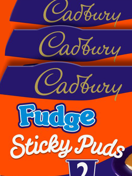 Cadbury Fudge Sticky Puds 95g