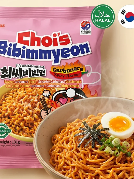 Choi's Instant Noodles Carbonara Spicy 131g