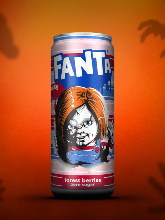 Fanta Forest Berries Zero Chucky Halloween Limited Edition 330ml