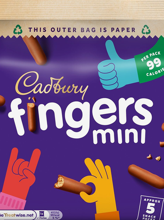 Cadbury Mini Fingers 115g