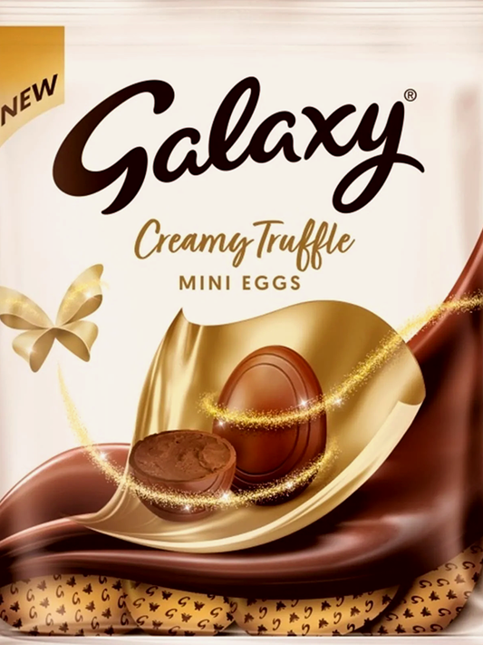 Galaxy Creamy truffle Easter Mini Eggs Bag 80g
