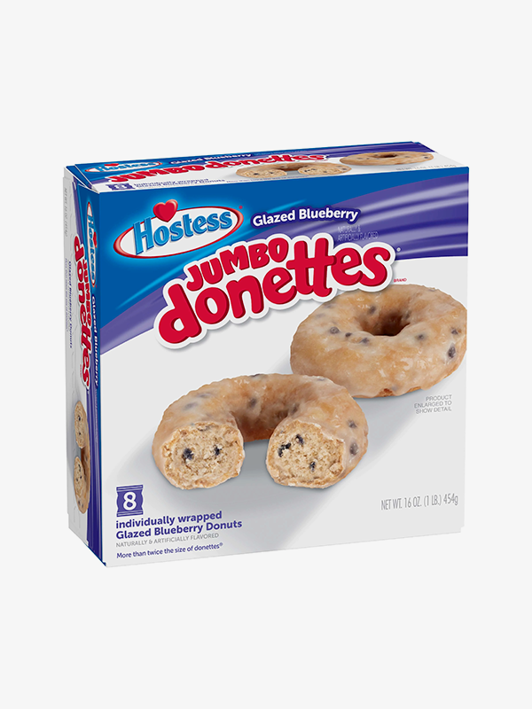 Hostess Glazed Blueberry Donettes 454g