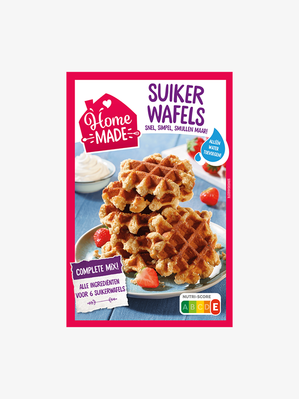 HomeMade Complete Mix for Sugar Waffles 300g