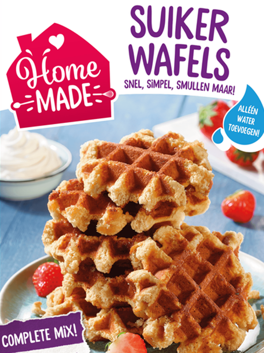 HomeMade Complete Mix for Sugar Waffles 300g