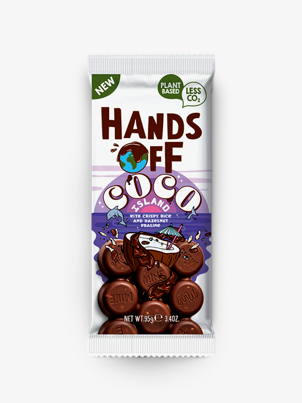 Hands Off my Chocolate Coconut Island 100g