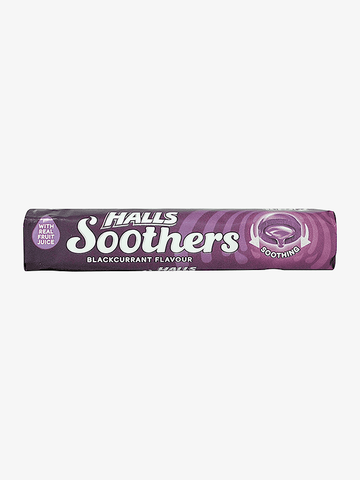 Halls Soothers Blackcurrant 45g
