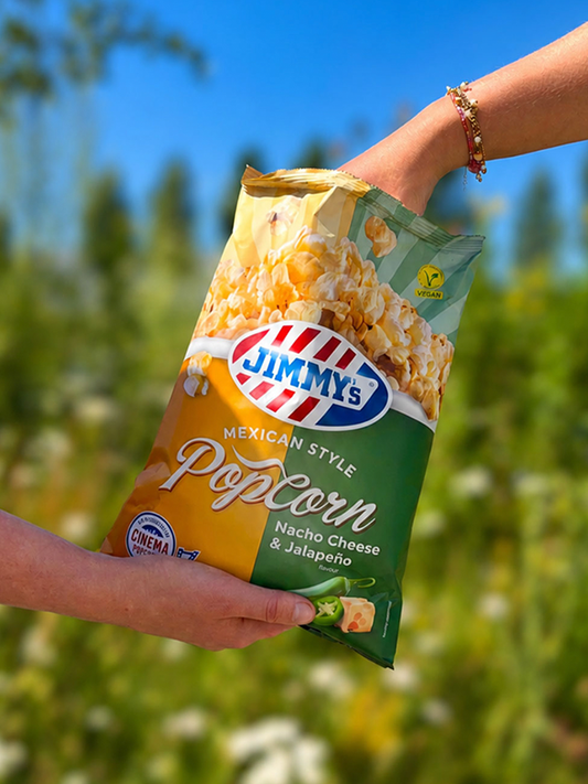 Jimmy's Popcorn Nacho Cheese & Jalapeño 90g