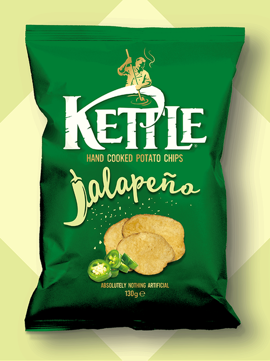 Kettle Chips Jalapeno 130g