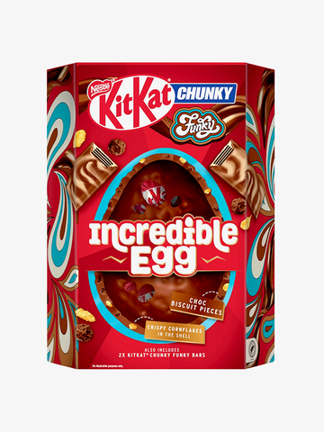 Nestle Kit Kat Funky Chunky Incredible Easter Egg 380g