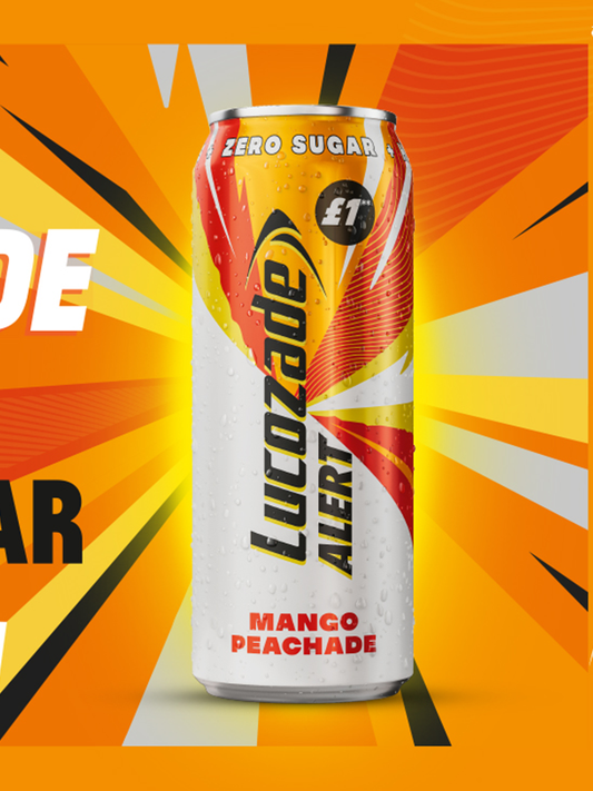 Lucozade Alert Mango Peachade 500ml