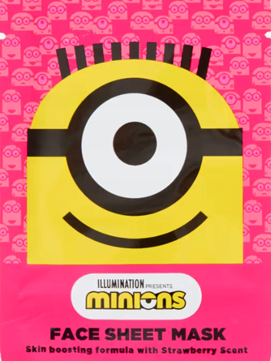 Minions Face Mask Pink 20ml