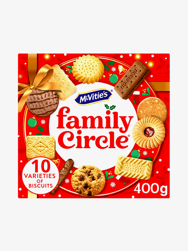 McVities Family Circle Ποικιλία Μπισκότων 400g