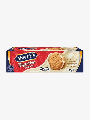 McVities Digestive Creams Vanilla 168g