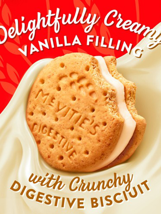 McVities Digestive Creams Vanilla 168g