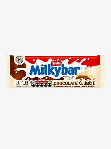 Nestlé Milkybar Chocolate Crumble White Chocolate Bar 84g