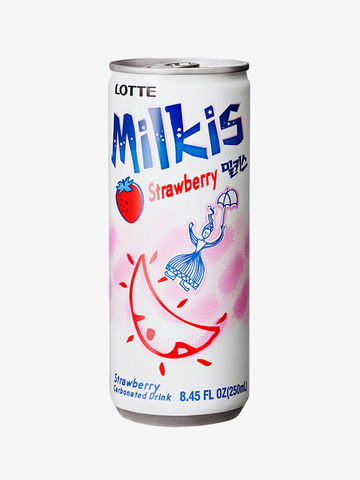 Milkis Strawberry Soft Drink 250ml
