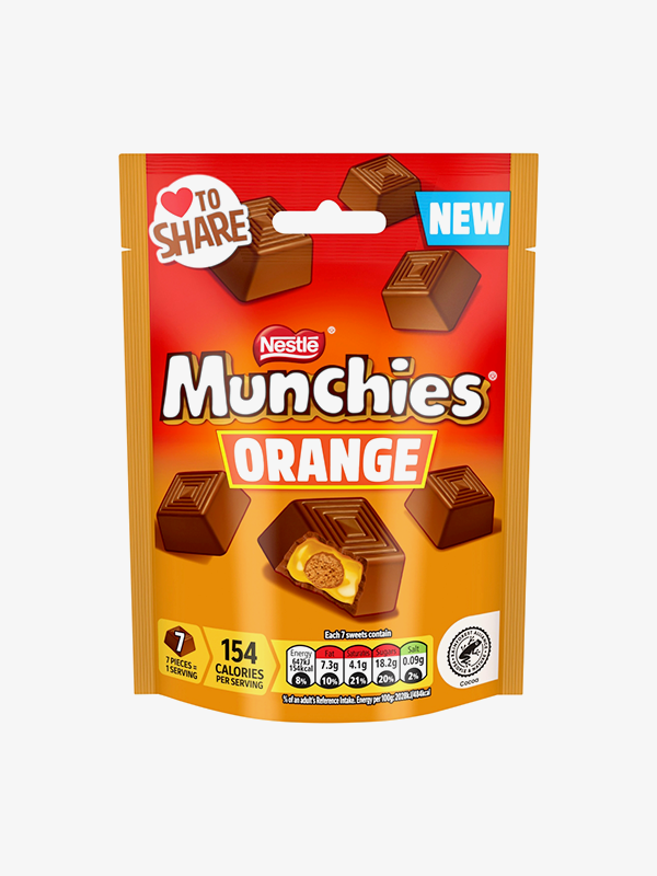 Munchies Orange Sharing Bag 100g