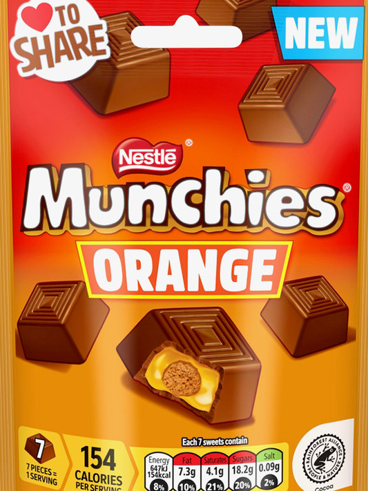 Munchies Orange Sharing Bag 100g