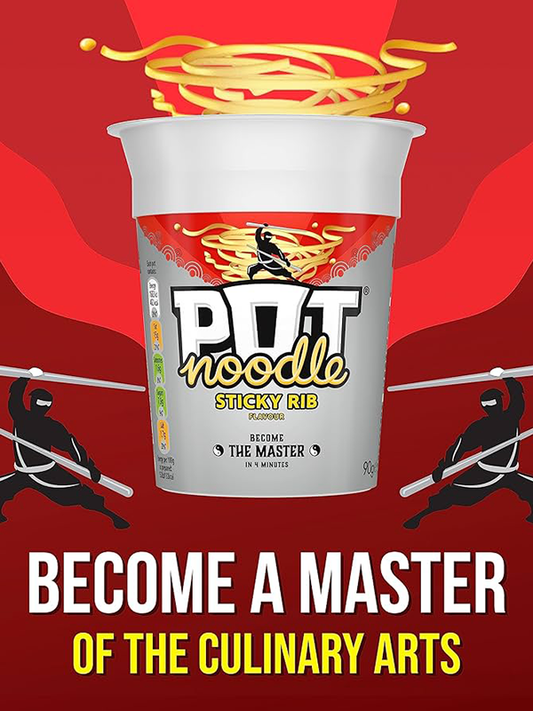 Pot Noodle Sticky Rib 90g