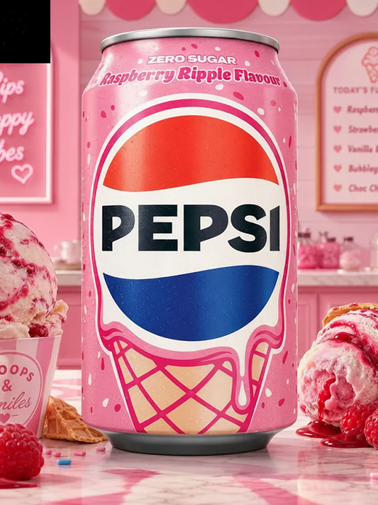 Pepsi Raspberry Ripple 330ml