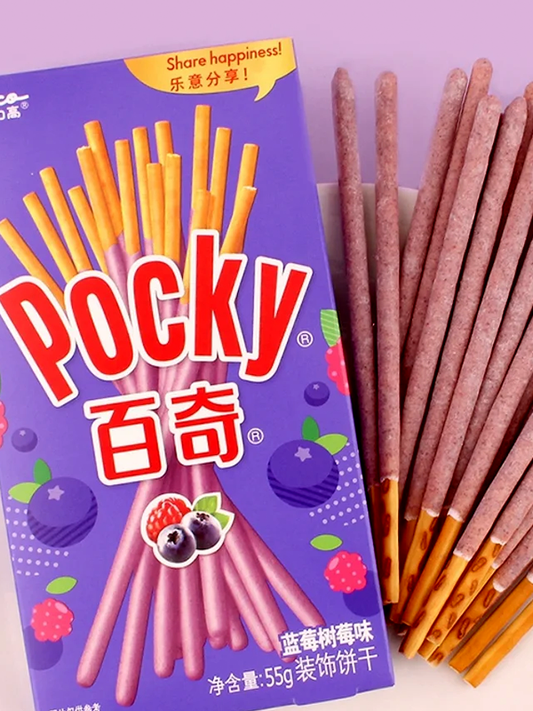 Pocky Blueberry Raspberry 55g