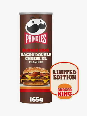 Pringles Burger King Bacon Db Cheese 165g
