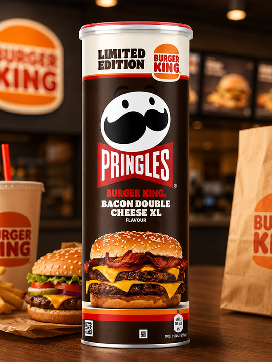 Pringles Burger King Bacon Db Cheese 165g