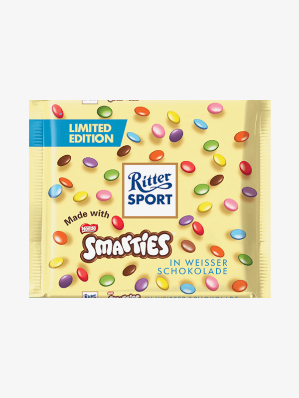 Ritter Sport Smarties White Chocolate 100g