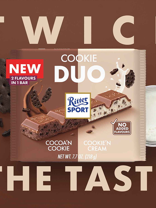 Ritter Sport Cookie Duo Chocolate 218g