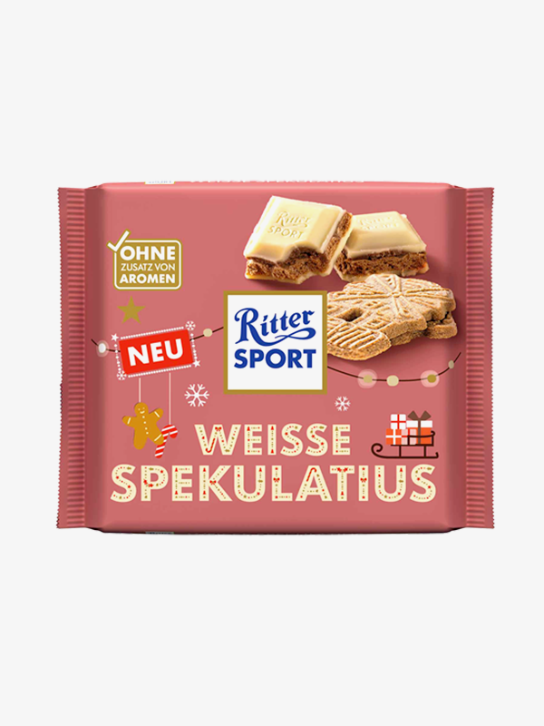 Ritter Sport White Spekuloos 100g