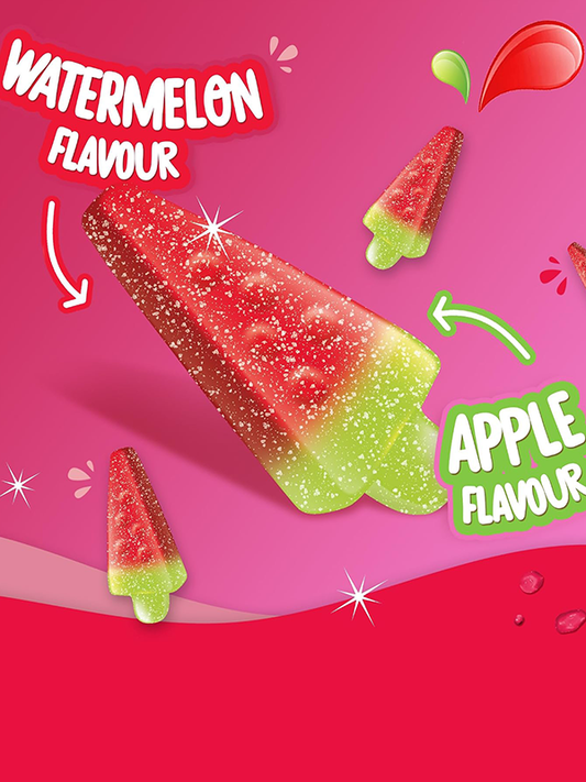 Rowntree's Sour Watermelon Lollies 130g