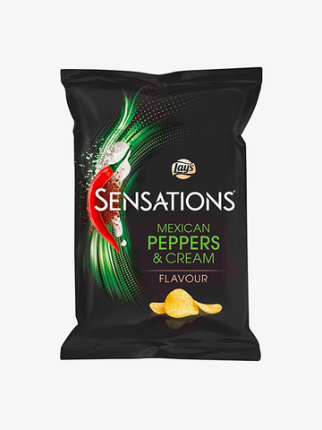 Lay's Sensations Mexican Peppers & Cream 150g