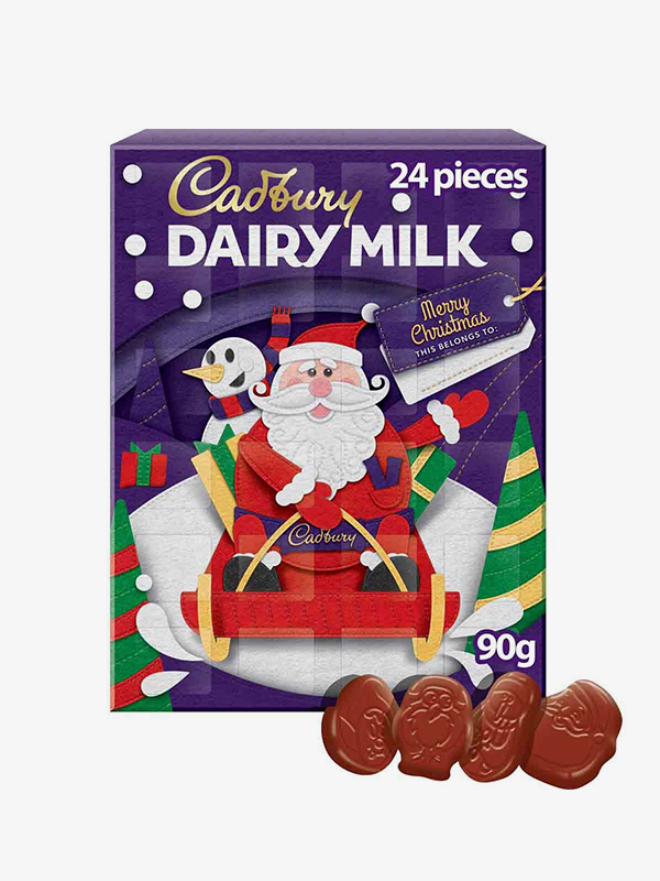 Cadbury Dairy Milk Chocolate Christmas Advent Calendar 90g
