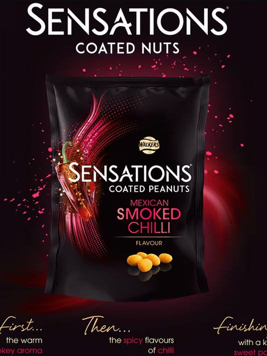 Sensations Mexican Smoked Chilli Coated Sharing Peanuts 150g