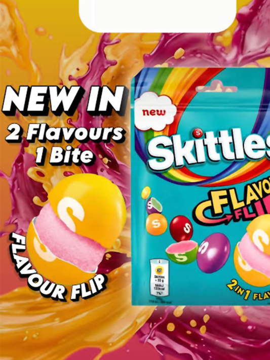 Skittles Flavour Flip 2in1 109g