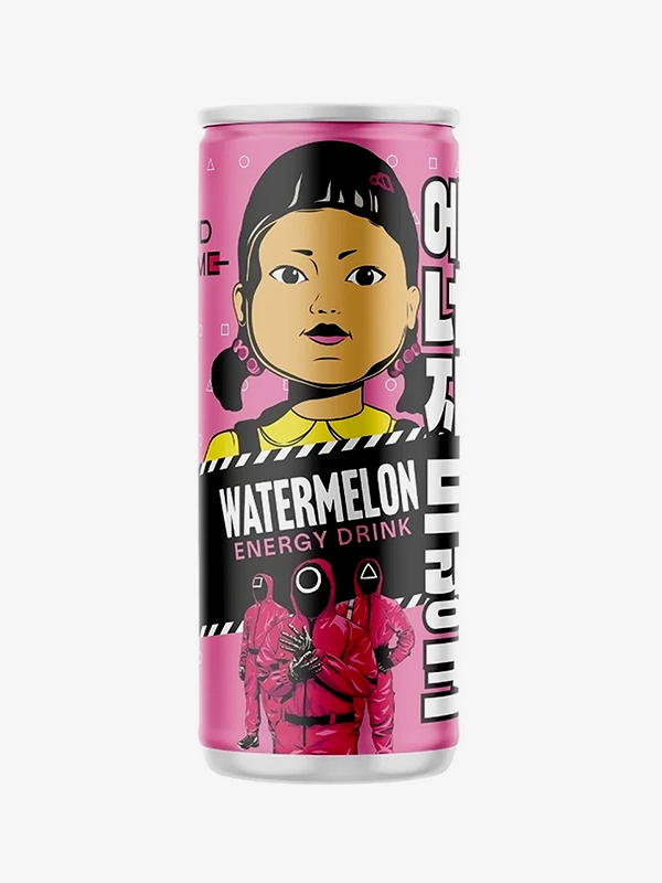 Squid Game Energy Drink Watermelon 250ml