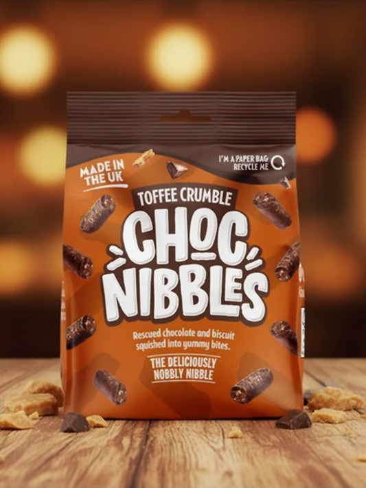 Sweet Dreams Choc Nibbles Toffee Crumble 135g