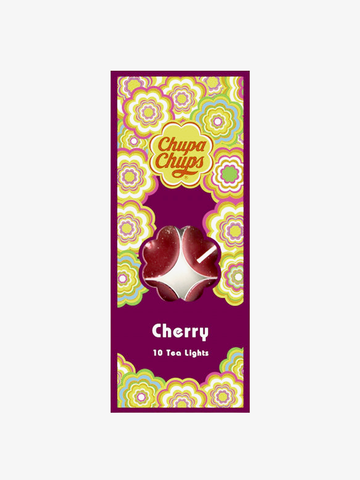 Chupa Chups Κεριά Ρεσό Κεράσι (συσκ. 10τμχ)