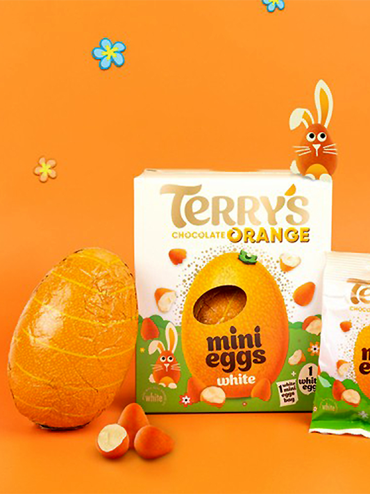 Terry's Chocolate Orange White Mini Eggs Easter Egg 200g