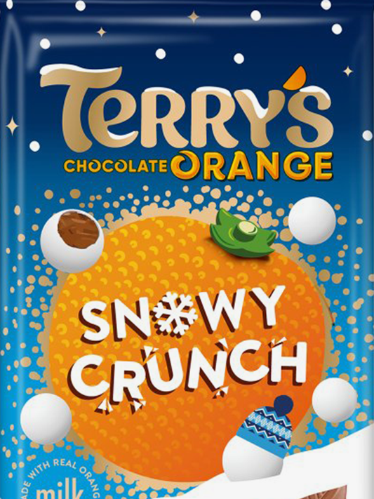 Terry's Chocolate Orange Snowy Crunchy Bar 90g