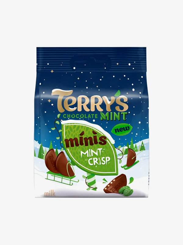 Terry's Chocolate Mint Crisp Minis Bag 80g