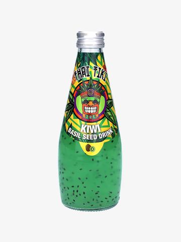 Thai Tiki Basil Seed Drink Kiwi 290ml