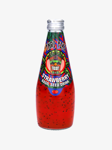 Thai Tiki Basil Seed Drink Strawberry 290ml