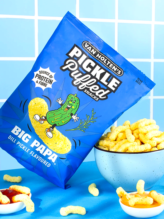 Van Holten's Pickle Puffed Snacks Big Papa 90g