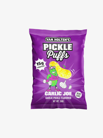 Van Holten's Pickle Puffed Snacks Garlic Joe 90g