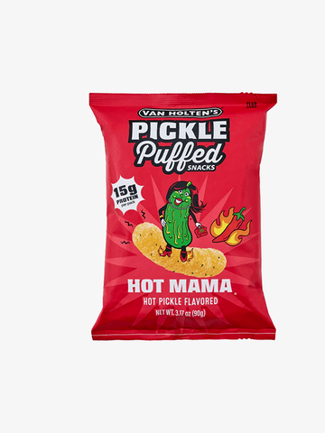 Van Holten's Pickle Puffed Snacks Hot Mama 90g