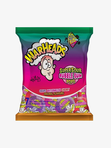 Warheads Lollipop Bag 101g