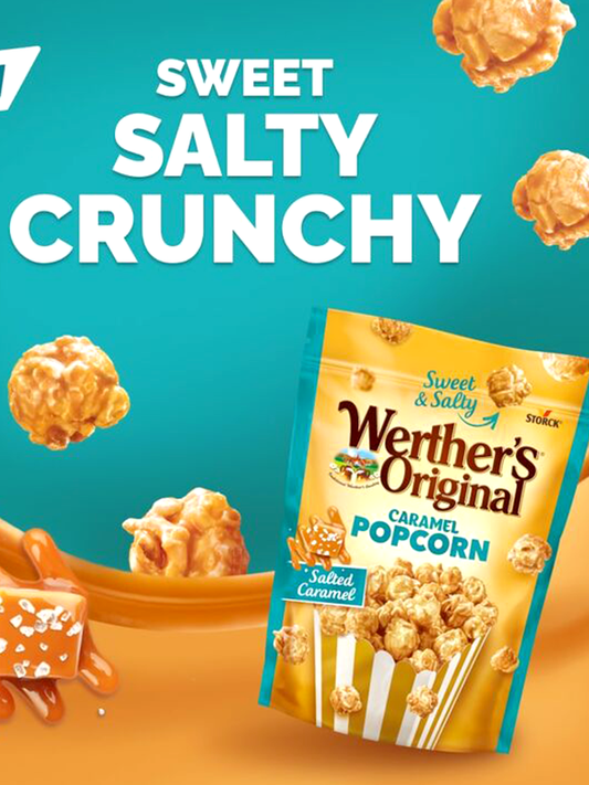 Werther's Popcorn Salted Caramel 140g