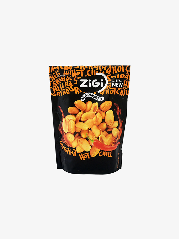 Zigi Peanuts Hot Chilli Peppers 70g