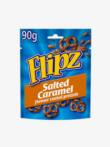 <tc>Flipz Salted Caramel Pretzels 90g</tc>